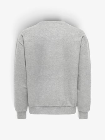 ONSDANE AIRFLEX RLX LS CREW SWEAT NOOS Erkek Gri Sweatshirt - 22039234