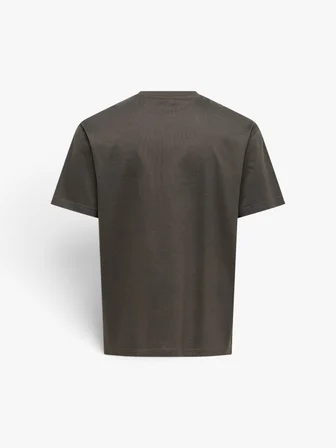 ONSFRED LIFE RLX SS TEE NOOS Erkek Gri  - 22022532