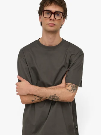 ONSFRED LIFE RLX SS TEE NOOS Erkek Gri  - 22022532