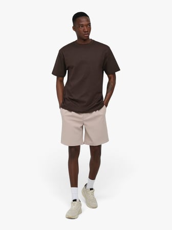 ONSFRED LIFE RLX SS TEE NOOS Erkek Kahverengi T-Shirt - 22022532