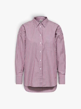 ONLVIRANA L/S SHIRT WVN Erkek Mor Gömlek - 15381158