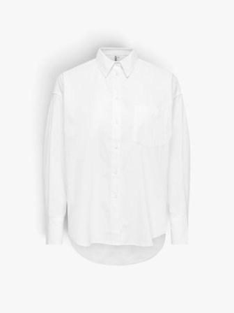 ONLVIRANA L/S SHIRT WVN Erkek Beyaz Gömlek - 15381158