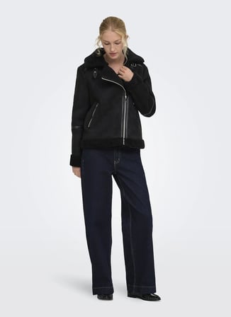 ONLY 15374148C-N10 Siyah Kadın Mont