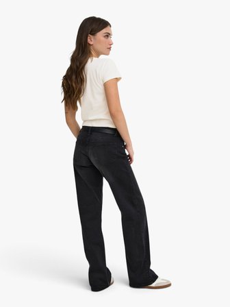 ONLSUPERIOR S/S O-NECK TOP CC JRS Kadın Beyaz  - 15377620
