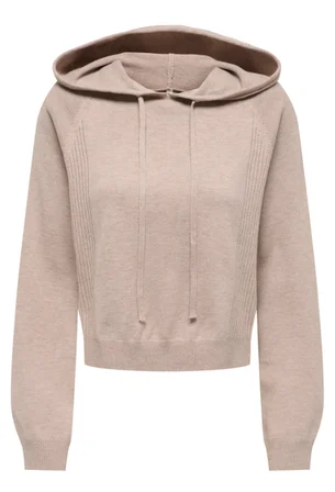 Only Kadın ONLGIGI LS SHORT Kahverengi SWEATSHİRT - 15374935 