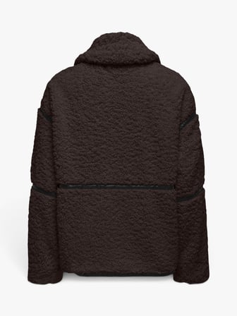 ONLPARIS TEDDY JACKET OTW CC Kadın Kahverengi Mont - 15322440