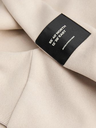 Jack Jones Leveland Bisiklet Yaka Regular Fit Erkek Sweat 12298440