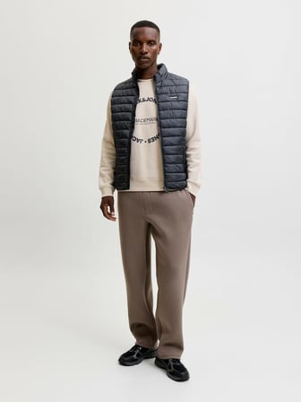 Jack Jones Benson Regular Fit Bisiklet Yaka Erkek Sweat 12298497
