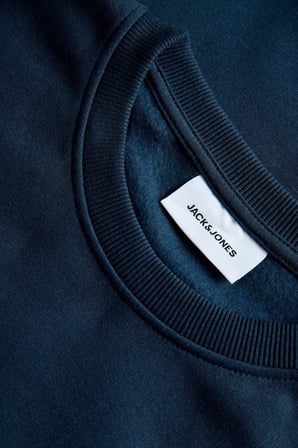 Jack & Jones JJBUSTER Erkek Bisiklet Yaka Sweatshirt Günlük Rahat 