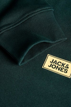 Jack & Jones JJRUSH Erkek Sweatshirt Bisiklet Yaka Rahat Günlük Pamuklu 