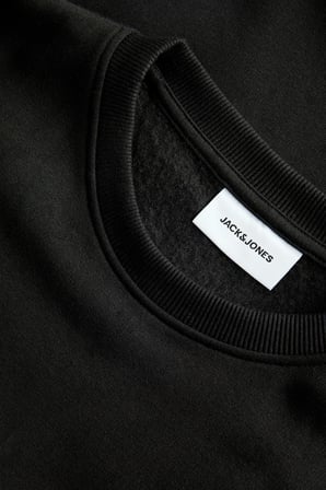 Jack & Jones JJRUSH Erkek Sweatshirt Bisiklet Yaka Rahat Günlük Pamuklu 