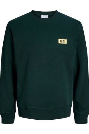 Jack & Jones JJRUSH Erkek Sweatshirt Bisiklet Yaka Rahat Günlük Pamuklu 