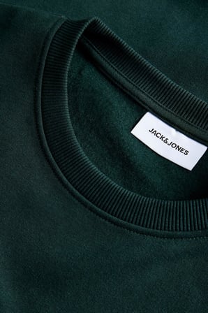 Jack & Jones JJRUSH Erkek Sweatshirt Bisiklet Yaka Rahat Günlük Pamuklu 