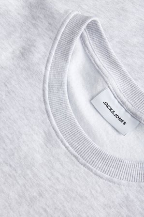 Jack & Jones JJRUSH Erkek Sweatshirt Bisiklet Yaka Rahat Günlük Pamuklu 