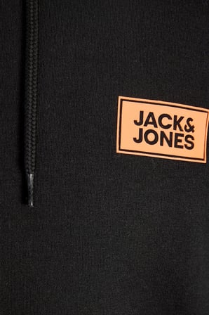 Jack & Jones JJRUSH Erkek Kapüşonlu Sweatshirt Rahat Günlük Pamuklu 