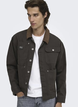 Only & Sons Ceket, 2XL, Siyah