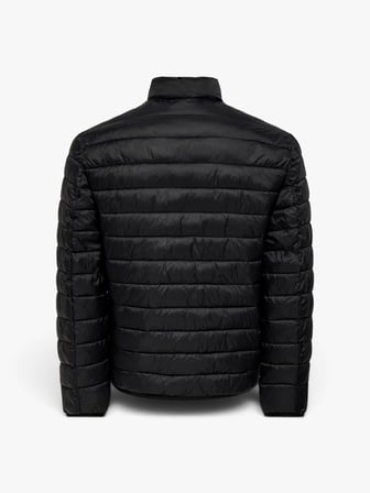 ONSRAFF QUILT JACKET OTW VD Erkek Siyah Mont - 22038713