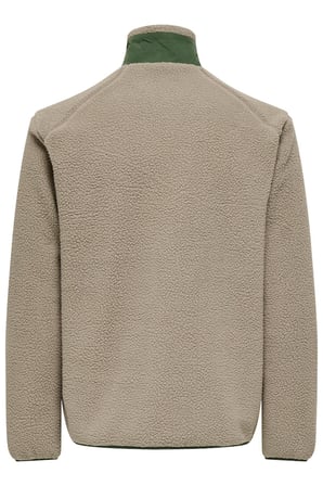 Only & Sons ONSDALLAS Life Erkek Sherpa Ceket Peluş Astarlı Günlük Rahat 