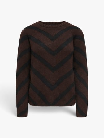 ONLELIZA L/S PULLOVER KNT NOOS Kadın Kahverengi Kazak - 15191792