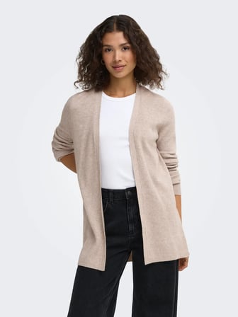 ONLY KADIN ONLYMARY OPEN RIB BEJ HIRKA - 15379258