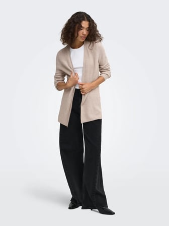 ONLY KADIN ONLYMARY OPEN RIB BEJ HIRKA - 15379258