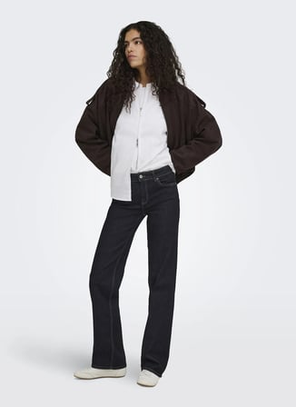 ONLY Lacivert Kadın Denim Pantolon 15353144BS000042