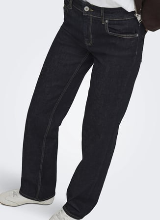 ONLY Lacivert Kadın Denim Pantolon 15353144BS000042