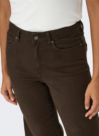 ONLY Kahverengi Kadın Denim Pantolon 15371660BS000043