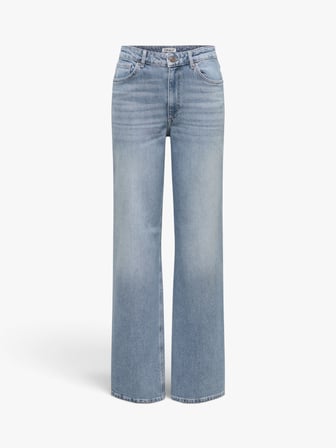 ONLJUICY HW WIDE LEG DNM DOT661 Kadın Mavi Denim Pantolon - WNS3640