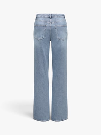 ONLJUICY HW WIDE LEG DNM DOT661 Kadın Mavi Denim Pantolon - WNS3640