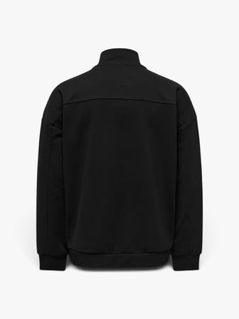 ONSNEWKODYL OVZ LS HALFZIP HIGH NECK VD Erkek Siyah Sweatshirt - 22038908