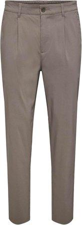 Only & Sons Erkek ONSLINUS TAPERED CMFRT KAHVERENGİ PANTOLON - 22038979
