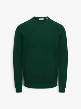 ONSTOBI REG LS CREW KNIT Erkek Yeşil Kazak - 5044336