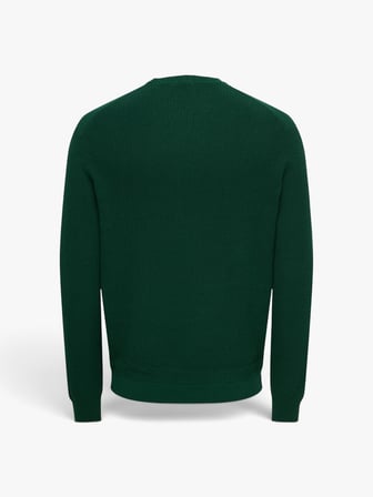 ONSTOBI REG LS CREW KNIT Erkek Yeşil Kazak - 5044336