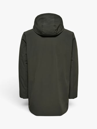ONSENRICO WATERPROOF STRETCH PARKA NOOS Erkek Gri Mont - 22037057