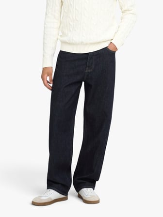 ONSFADE LOOSE DB RINSE 6440 AZ9 DNM NOOS Erkek Mavi Denim Pantolon - 4887116