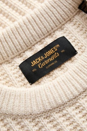 Jack & Jones JJJAXON Erkek Bisiklet Yaka Triko Kazak Günlük Şık 
