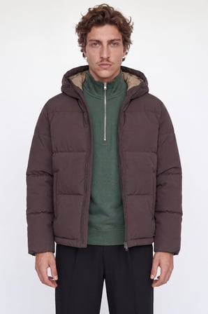 Jack & Jones JJGALAXY Erkek Şişme Mont Puffer Ceket Günlük Rahat 
