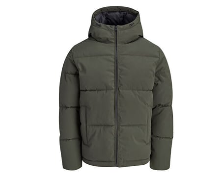 Jack Jones JJGALAXY PUFFER JACKET Erkek Outdoor Montu 12303930-ROSIN Sarı