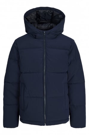 Jack & Jones Kids Jjgalaxy Kapitoneli Kapüşonlu Şişme Mont Erkek Çocuk MONT 12303956 KOYU LACIVERT