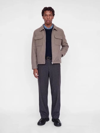 Jack Jones Blucallum Cable Regular Fit Erkek Kazak 12299945