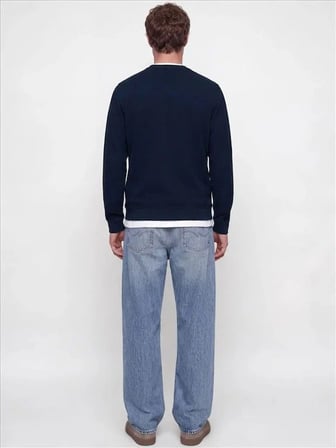 Jack & Jones Jprblualves Structure Crewneck Erkek Sweatshirt