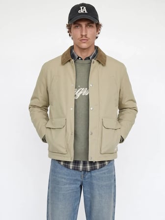 Jack & Jones Erkek Jornorrebro Bej Ceket  - 12301609