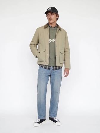 Jack & Jones Erkek Jornorrebro Bej Ceket  - 12301609