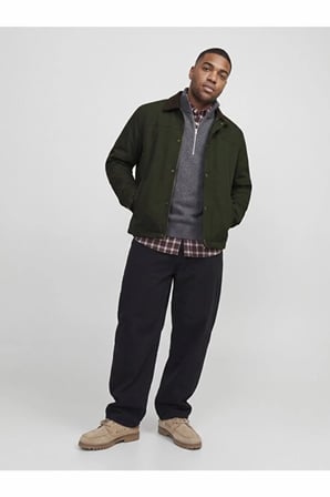 Jack Jones Norrebro Padded Barn Büyük Beden Erkek Ceket 12307768