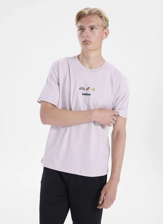 Jack & Jones Lila Erkek Regular Fit Nakışlı T-Shirt 12306243 JORDESTINATION TEE CRW S26