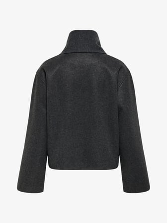 ONLCARRIE SCARF JACKET OTW Kadın Gri Ceket - 15382557