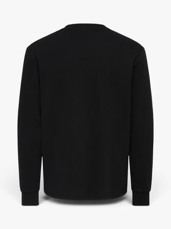 ONSINFINITY RLX LS TEE Erkek Siyah T-Shirt - 22039247
