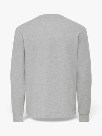 ONSINFINITY RLX LS TEE Erkek Gri T-Shirt - 22039247