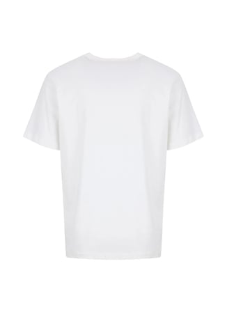 Jack & Jones Ekru Erkek Regular Fit Logo Baskılı T-Shirt 12306235 JORCLUB TEE SS CREW TRSS26